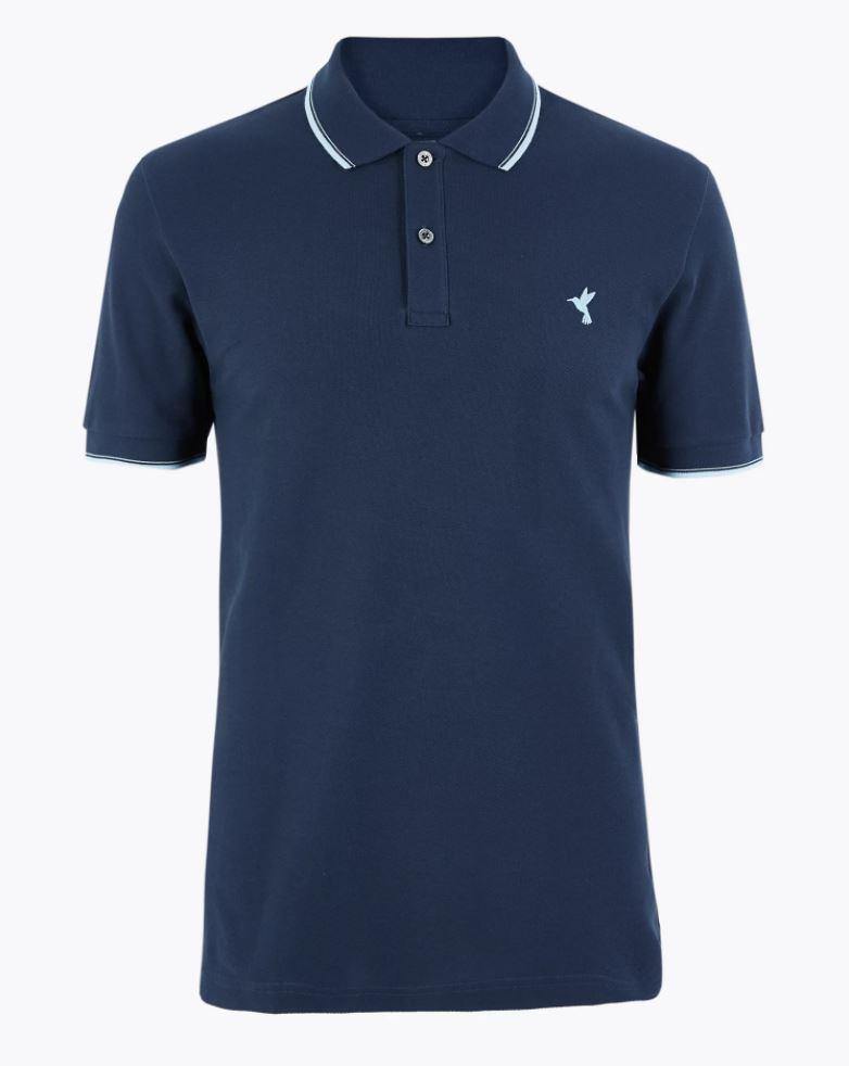 M&S Mens S/S Polo T28/5012M