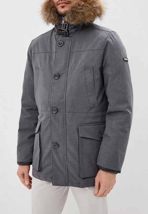 Hackett Mens Bomber Jackett F/S Hood With Fur Jacket HM402096