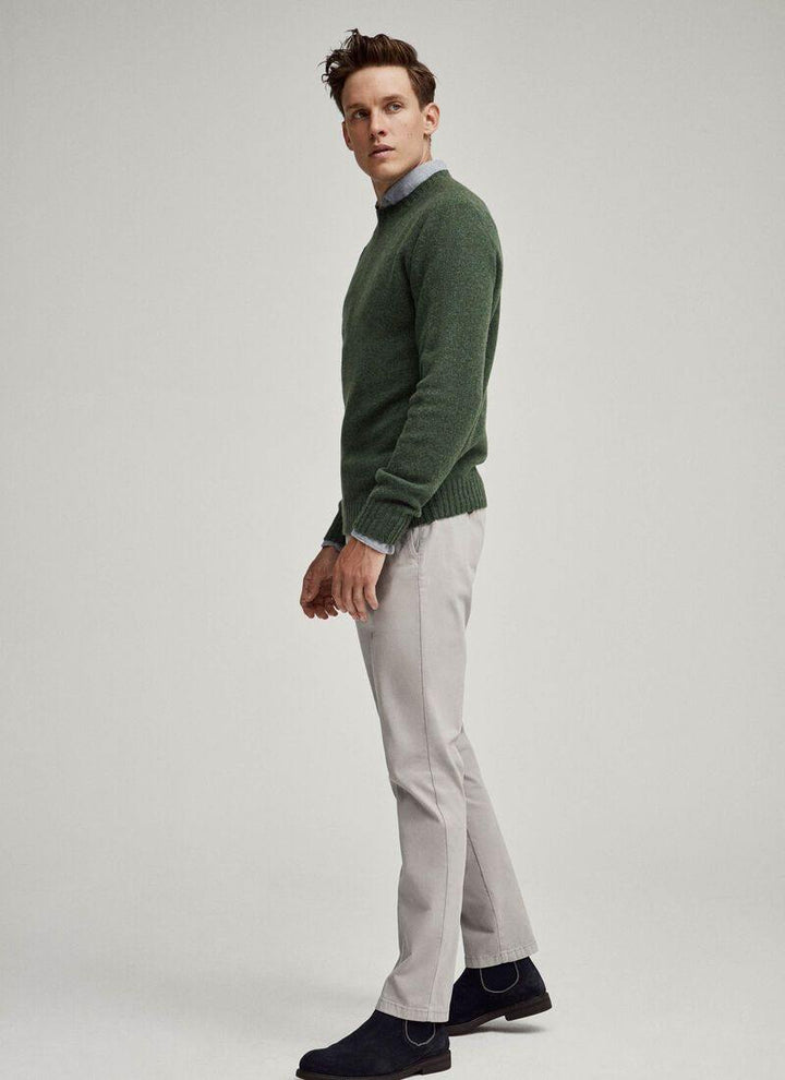 Hackett Mens Lambswool R-Neck F/S Jersey HM702447