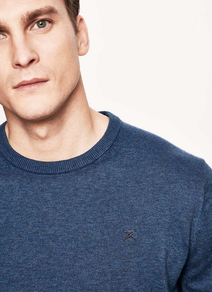 Hackett Mens Cotton R-Neck F/S Jersey HM701981