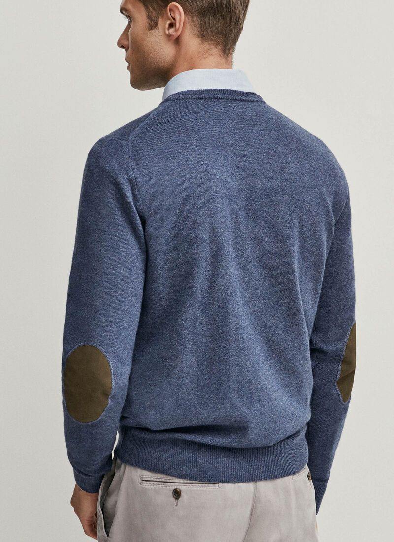 Hackett Mens Merinowool R-Neck F/S Jersey HM702346