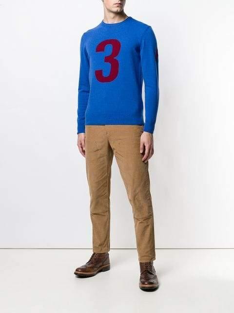 Hackett Mens Merino wool R-Neck F/S Jersey HM702121