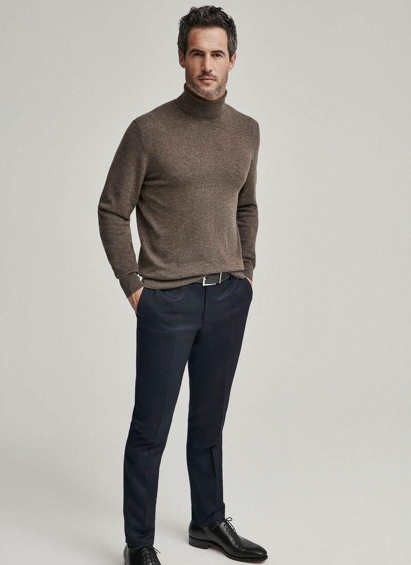 Hackett Mens Cashmere wool Highneck HM702382