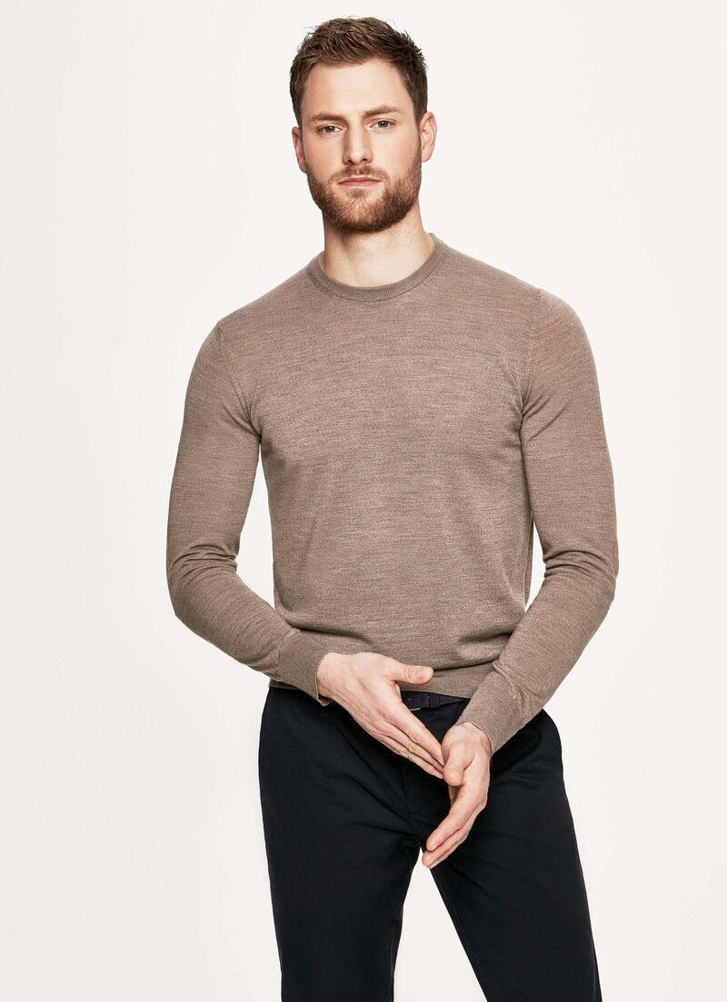 Hackett Mens F/S Merino wool Pull Over HM702233