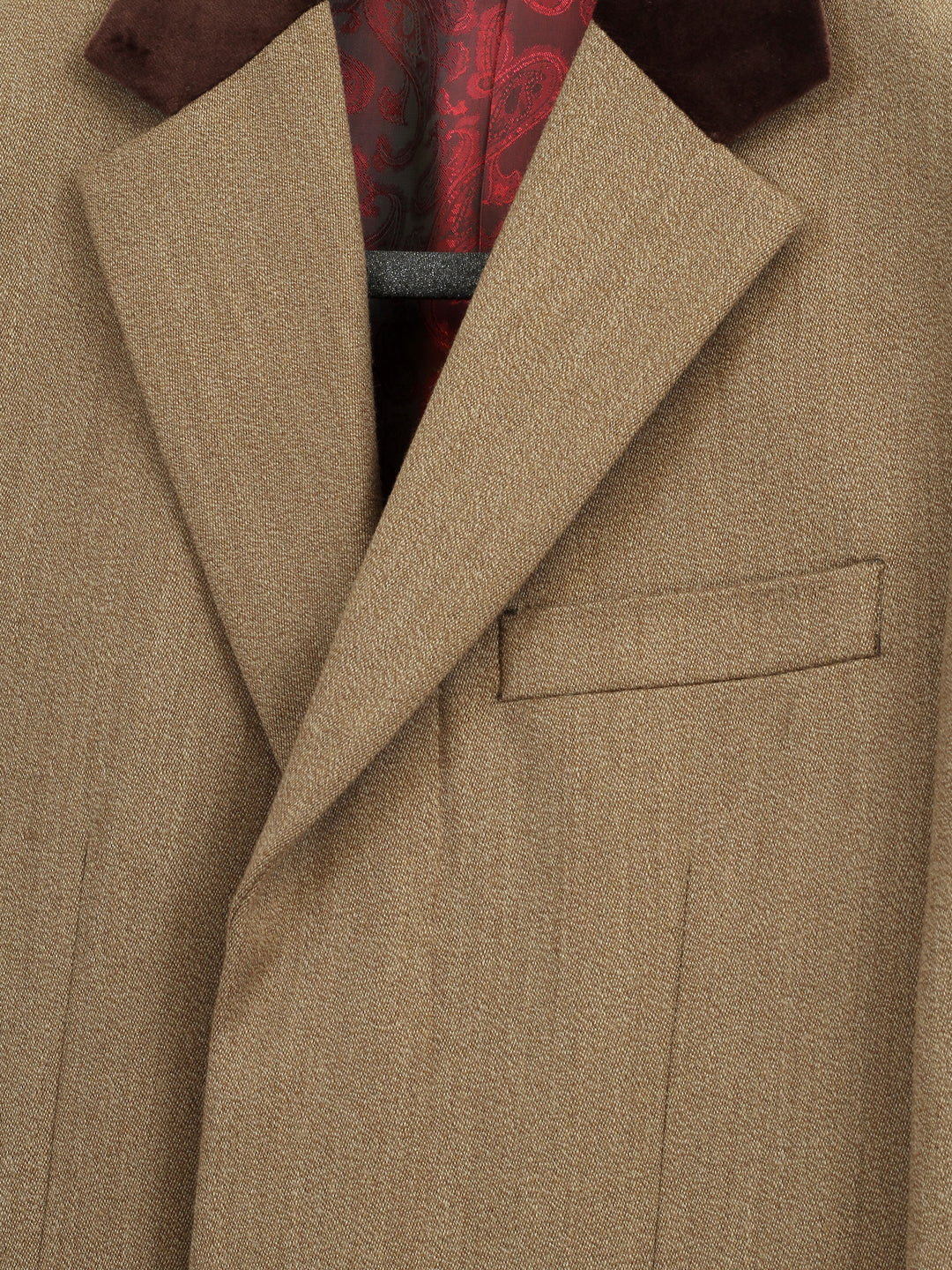 H & C Mens Long Coat 100% Wool COPWO052