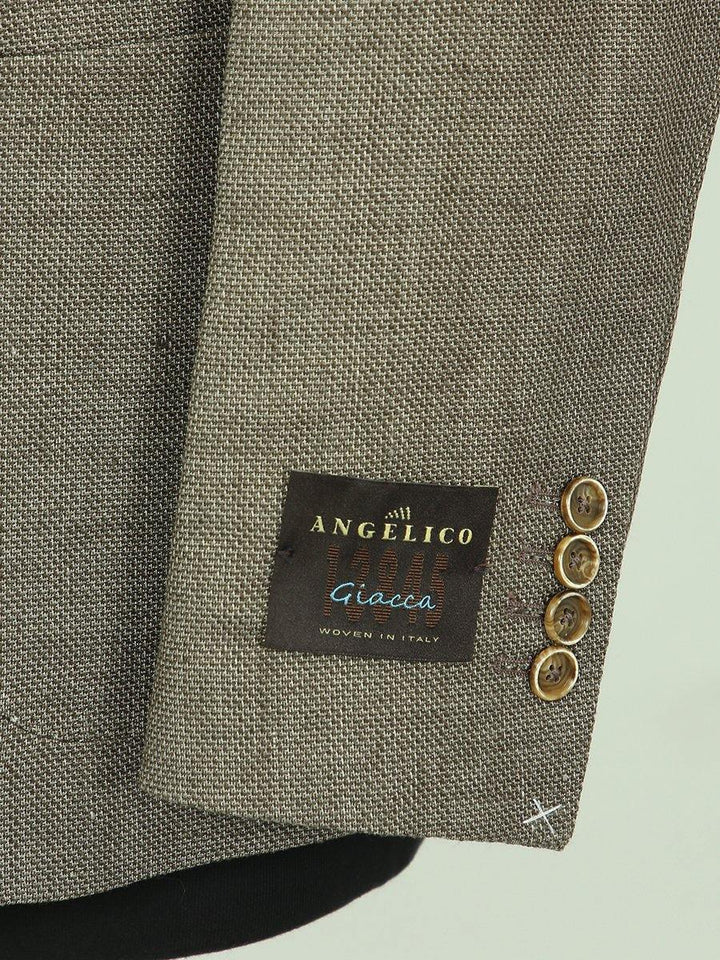 H & C Mens F/S 56% Wool 44% Linen Plain Blazer COPLV213