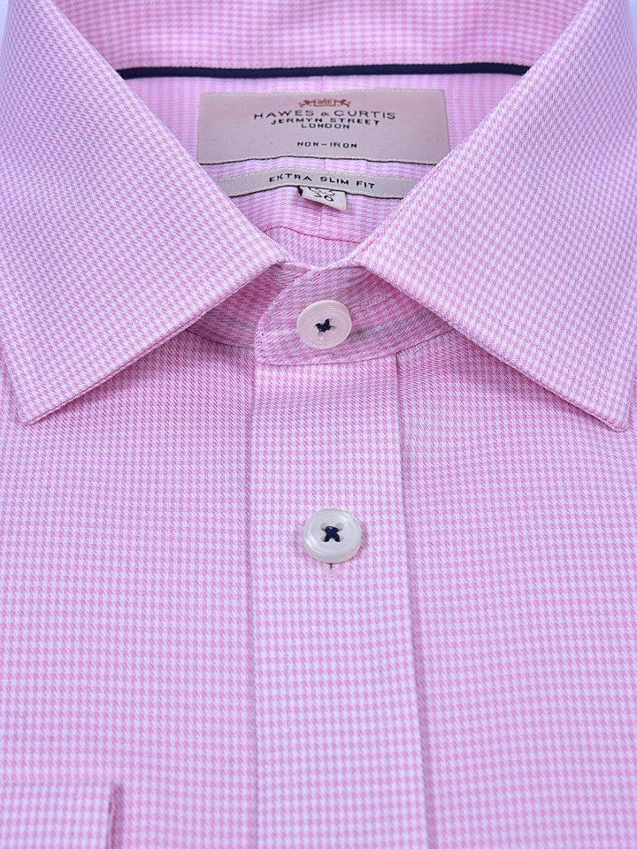 H & C Mens L/S Textured Formal Shirt EAVRW007