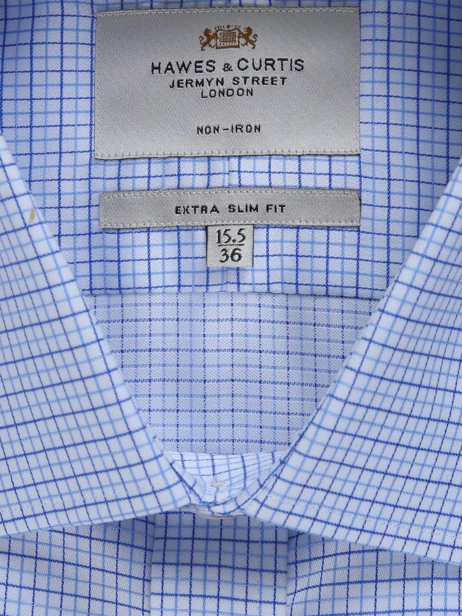 H & C Mens L/S Checked Formal Shirt SDCRV008