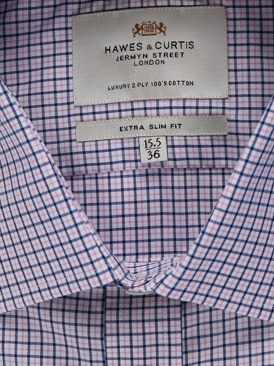 H & C Mens L/S Checked Formal Shirt SEVRX001