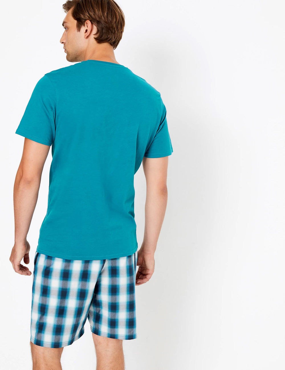 M&S Mens Knitted S/ST-Shirt & Short SetT07/2038