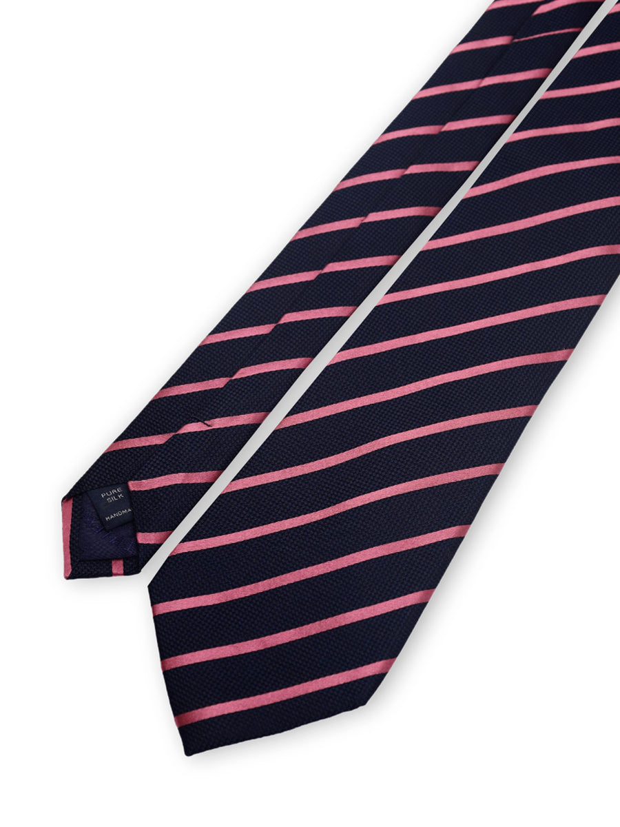 TM Lewin Mens Pure Silk Striped Tie 59088