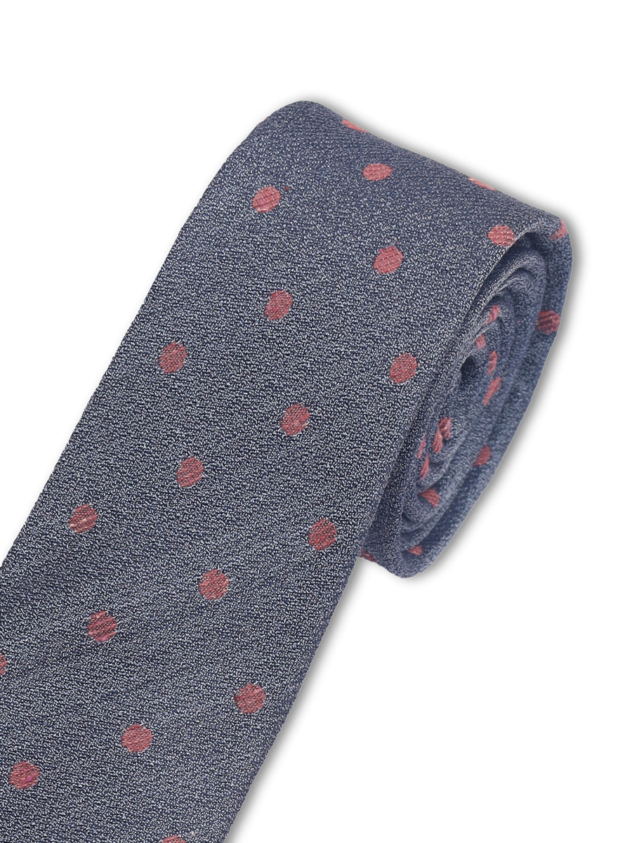 TM Lewin Mens (80%Silk 20% Wool) Dotted Tie 64600