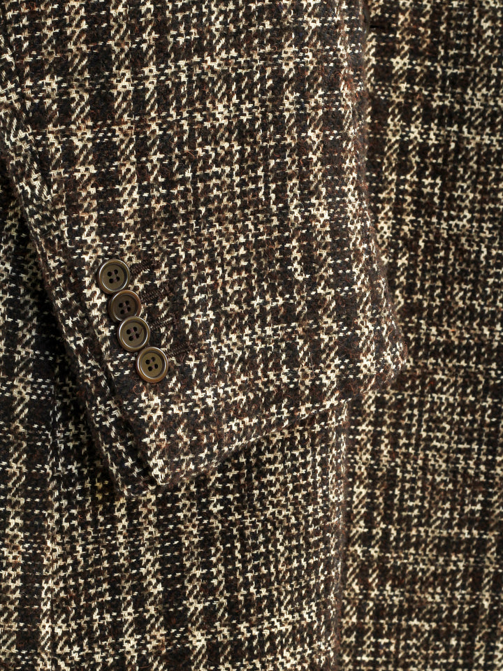 H & C Mens Long Coat 25% Wool28%Poly44%Acr COPWO052