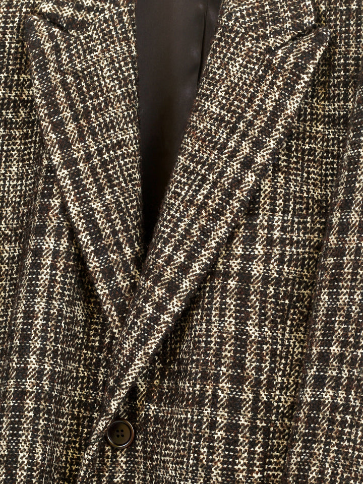 H & C Mens Long Coat 25% Wool28%Poly44%Acr COPWO052