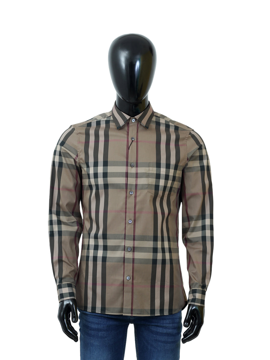 Burberry Men L/S Casual Check Shirt 39835431011