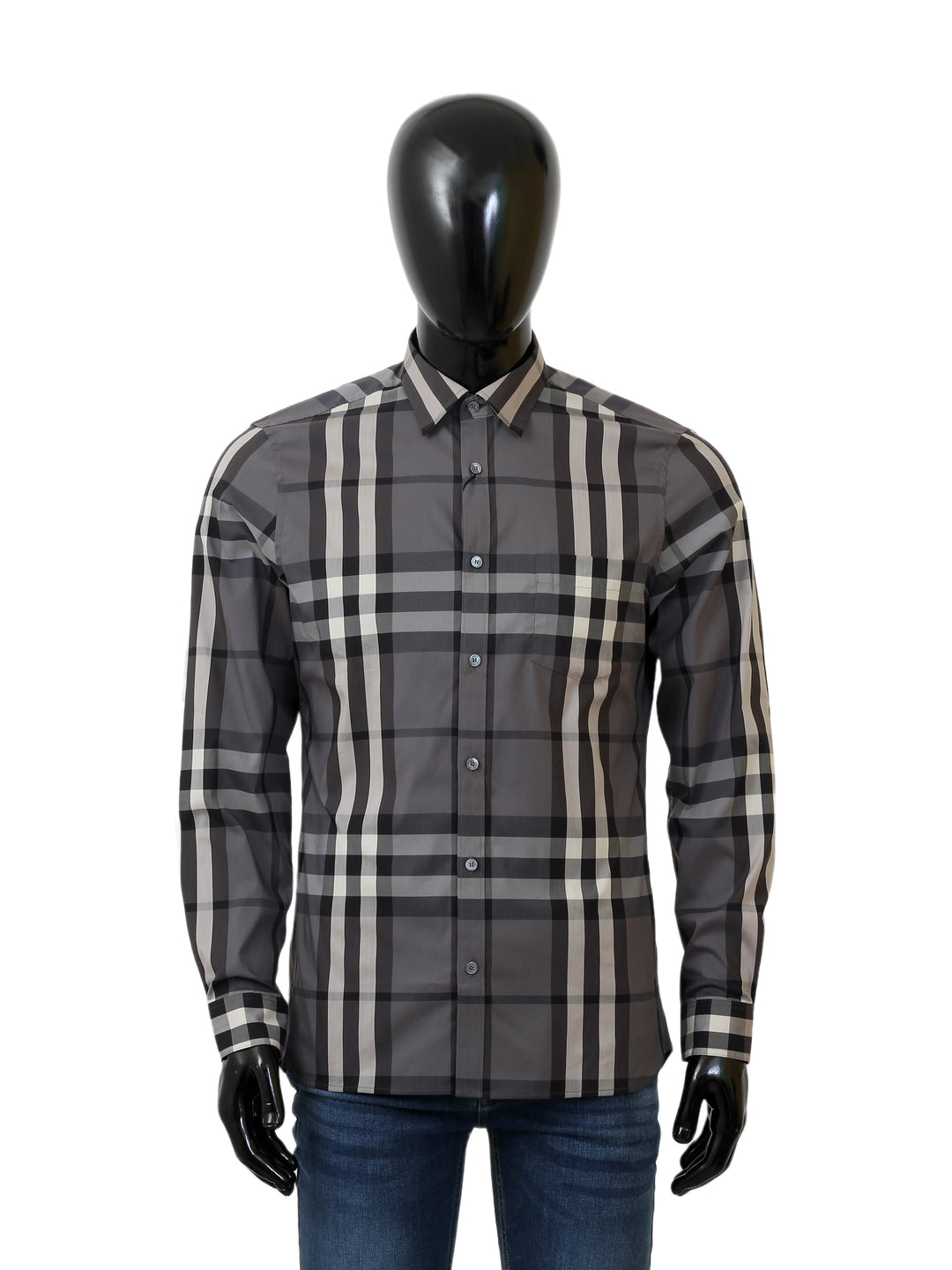 BRBY Men L/S Casual Check Shirt 39835371003 – Enem Store Online