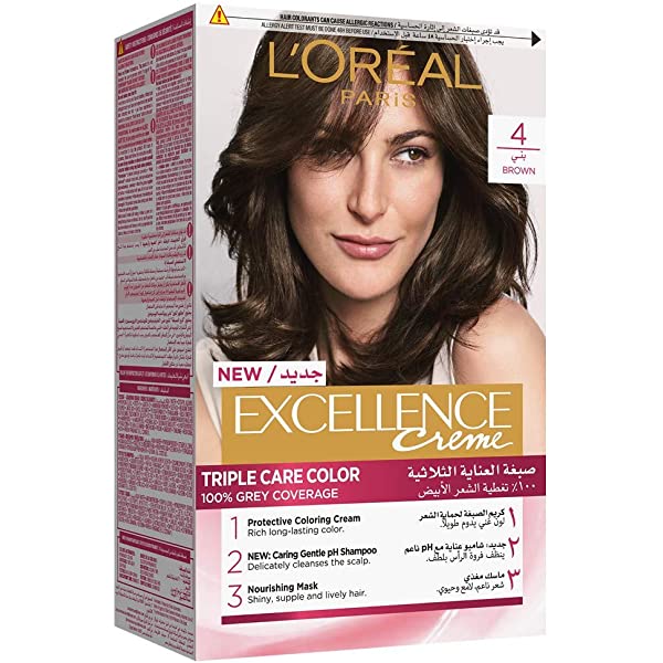Loreal HairColor Excellence Creme No. 4 (Chatain)