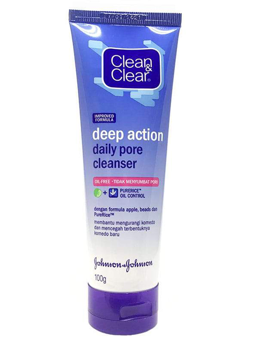 Clean & Clear Deep Action Daily Pore Cleanser 100G
