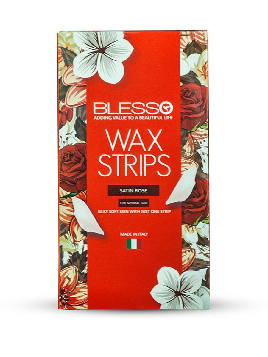 Blesso PRE Wax strips satin rose