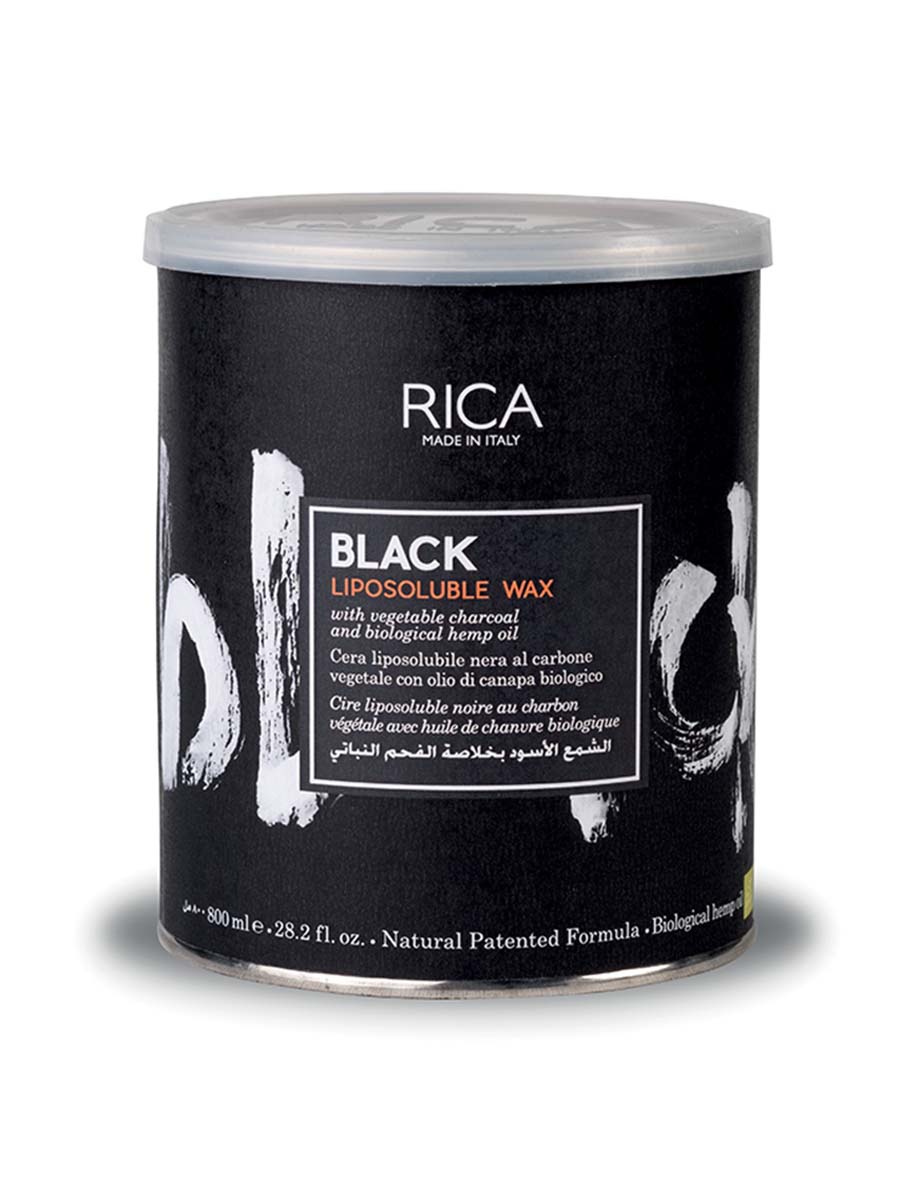 Rica Black Liposoluble Wax Charcoal 800ml