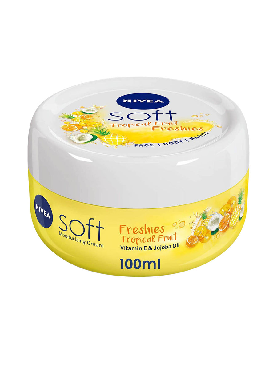 Nivea Soft Tropical Fruit Freshies (Yellow) 100ml