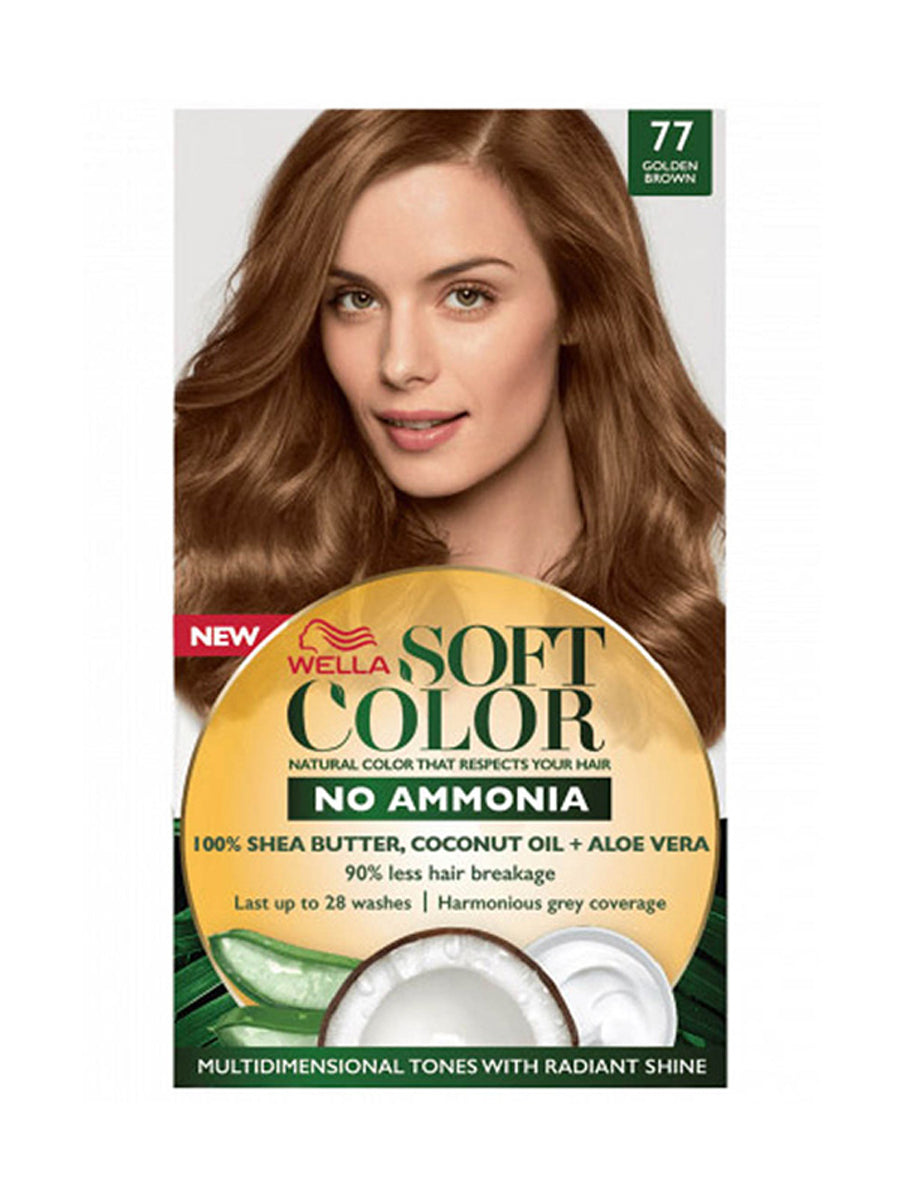 Wella Soft Hair Color 77 Golden Brown