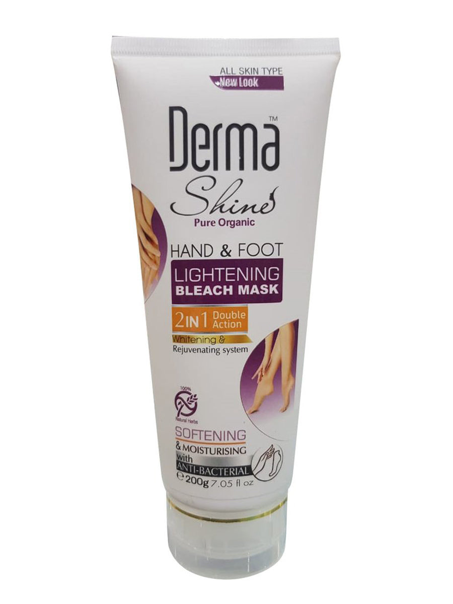 Derma Shine Lightening Hand & Feet Bleach Mask 200gm