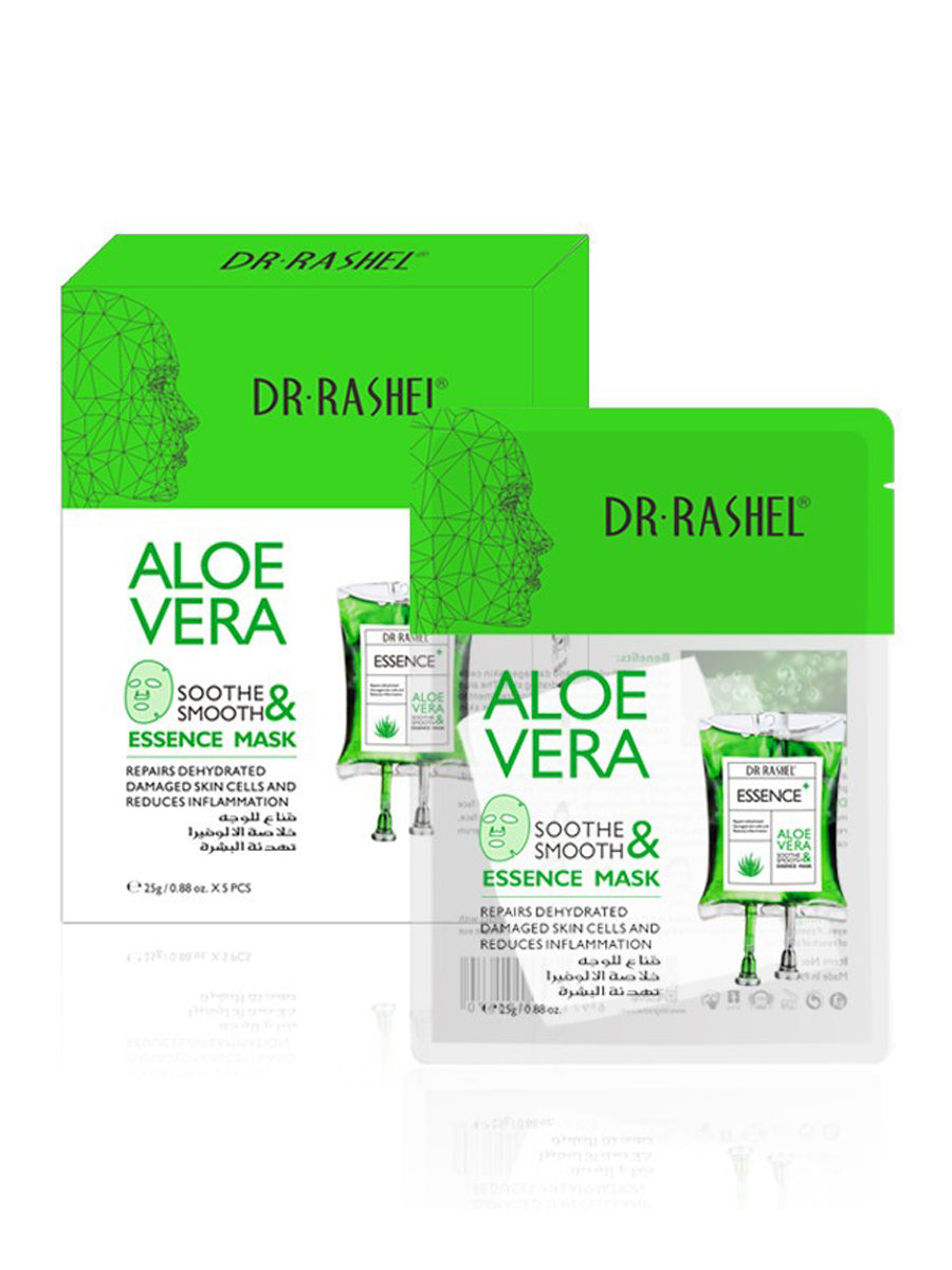 Dr Rashel Aloe Face Mask 5 Pcs Pack Drl- 1507