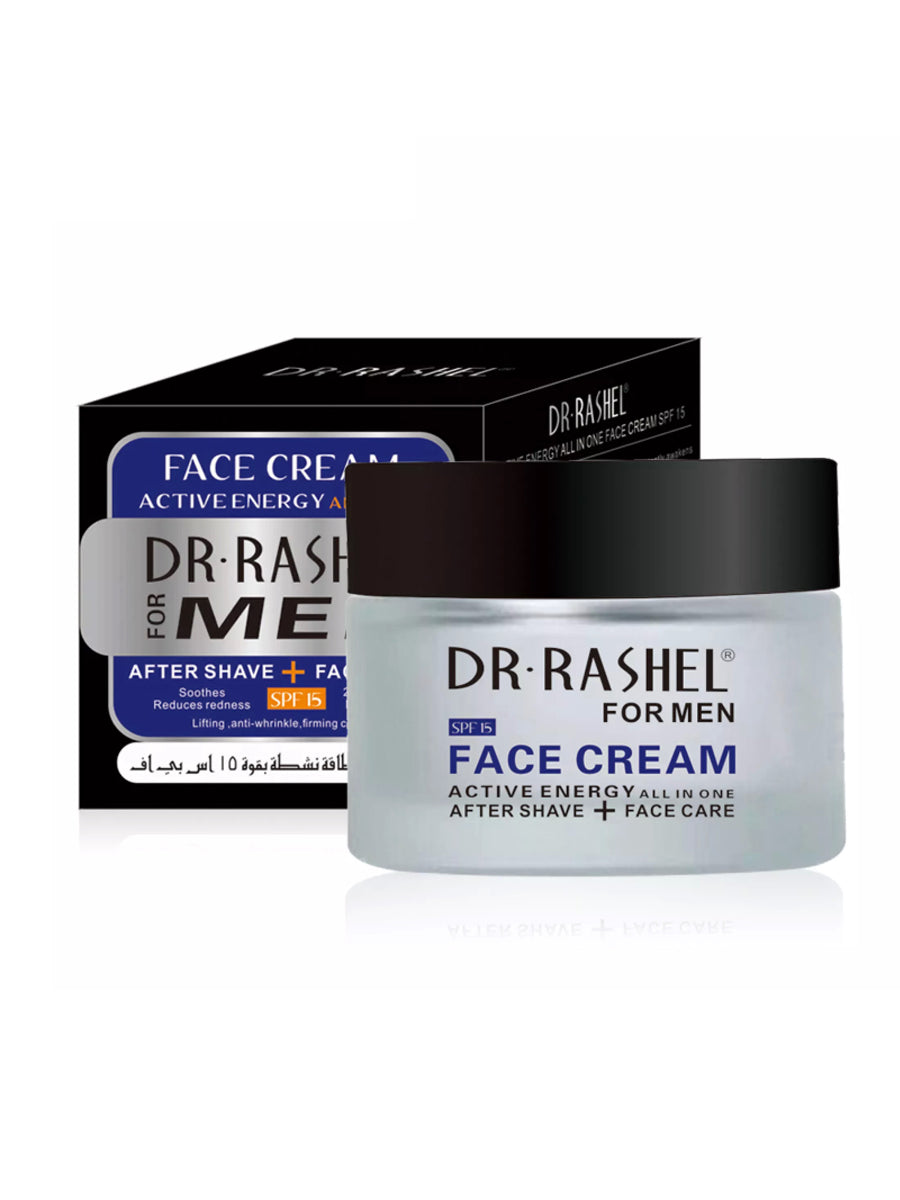 Dr Rashel Face Cream Active Energy for Men After Shave + Face Care 50ml