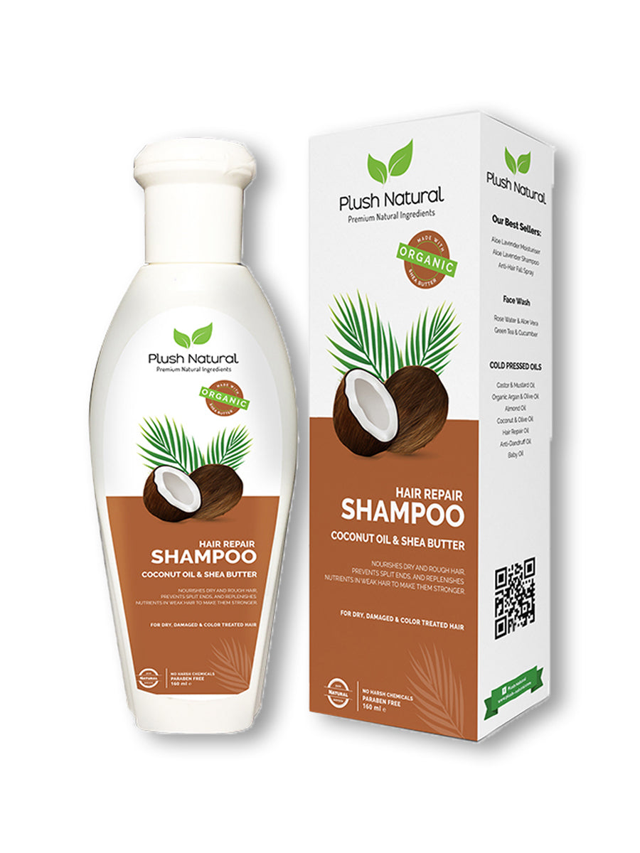 Plush Natural Coconut (Hair Repair) Shampoo 160ml