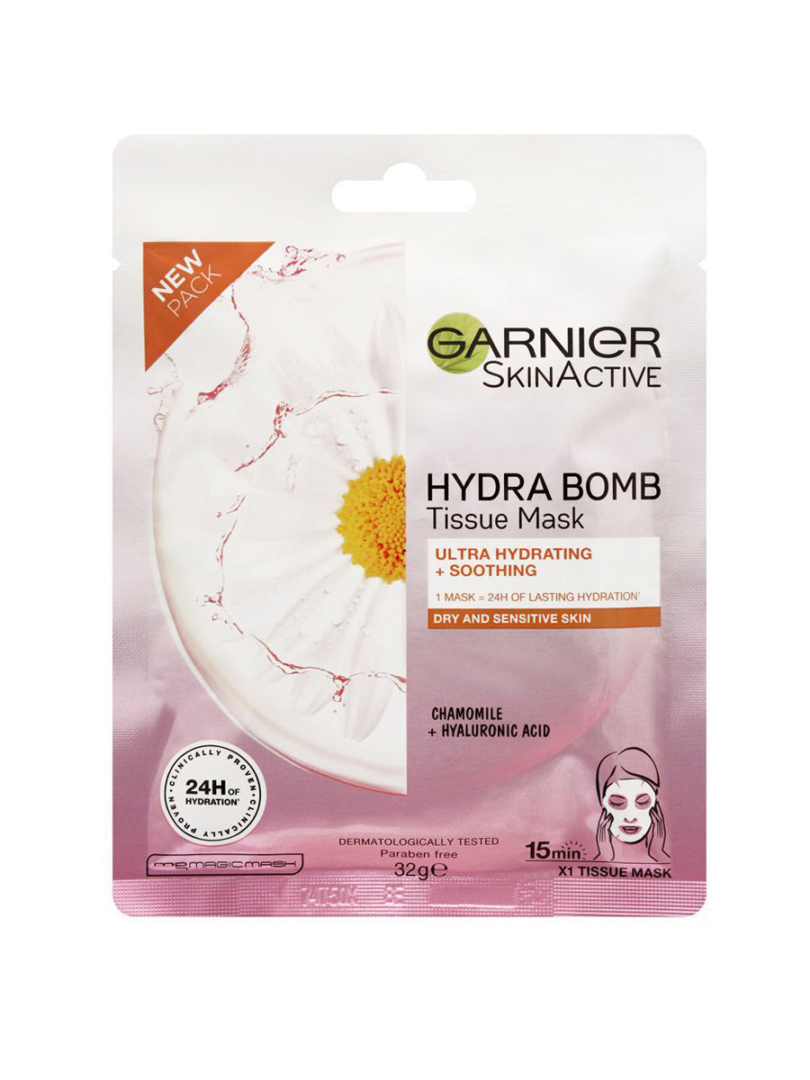 Garnier Skin Active Hydra Bomb Tissue Mask 28g 94-0450