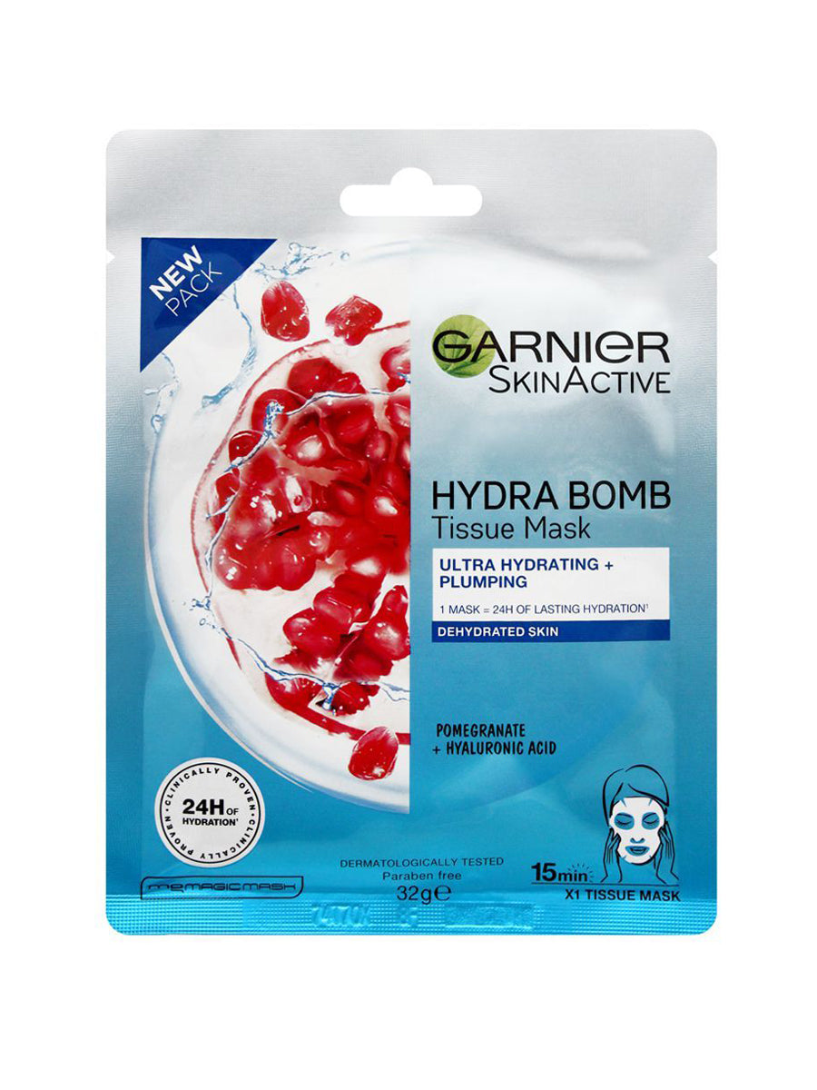 Garnier Skin Active Hydra Bomb Tissue Mask Ultra Hydrating 28G 94-0448
