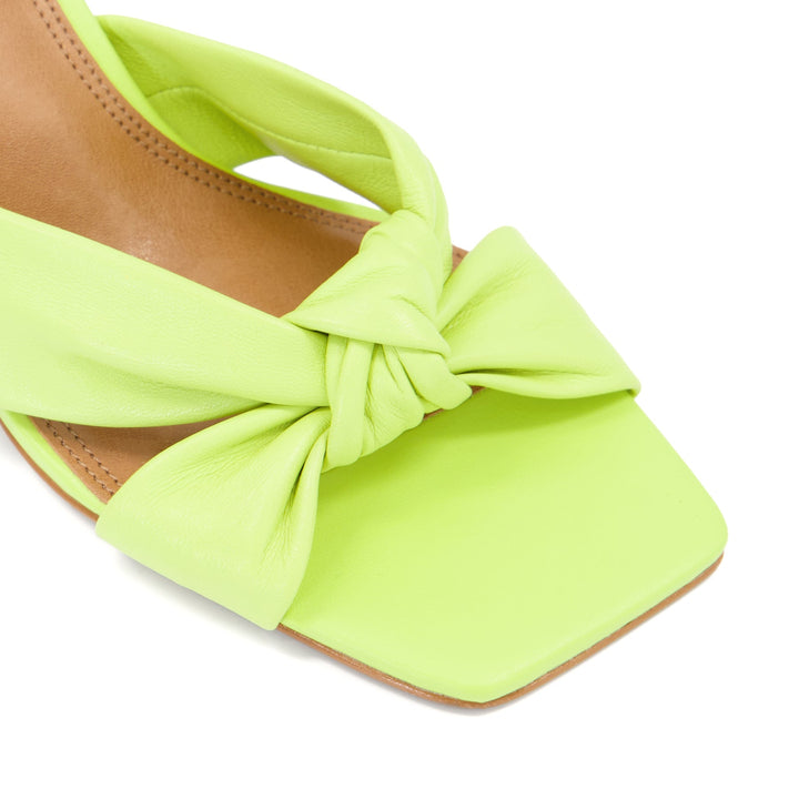 Dune London MAIZE - LIME GREEN