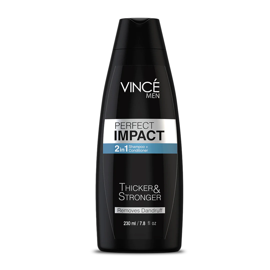 vince men shampoo impact men