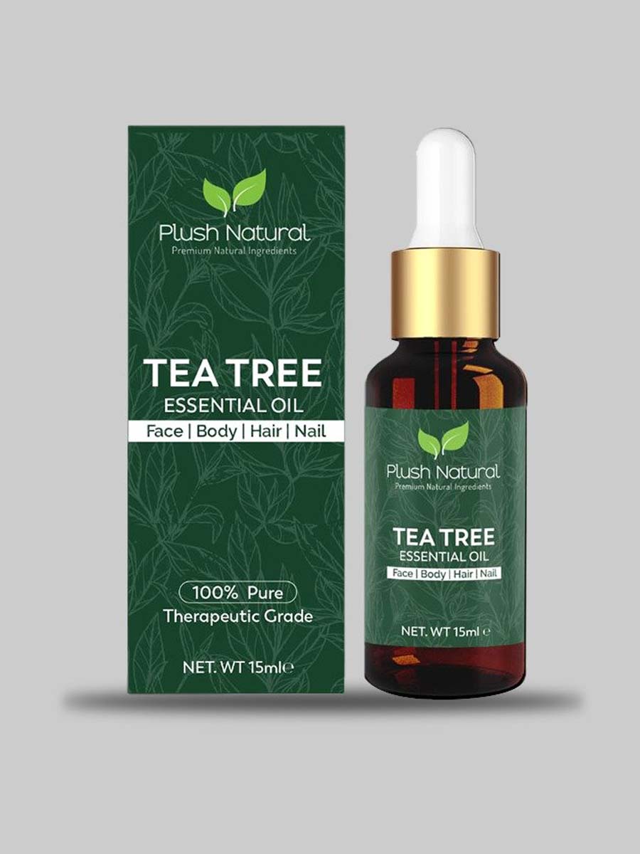 Plush Natural Tea Tree Essential Face Oil 15Ml