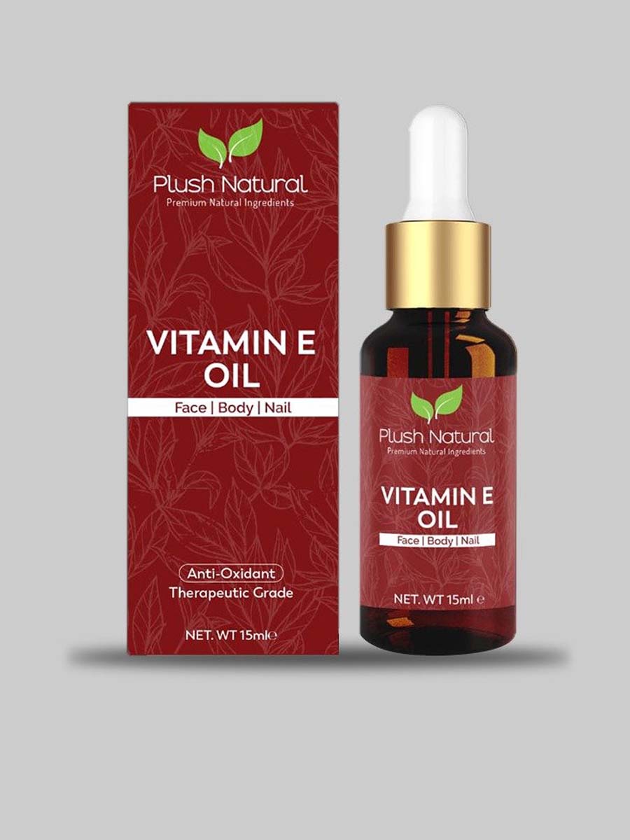 Plush Natural Vitamin E Face Oil 15Ml