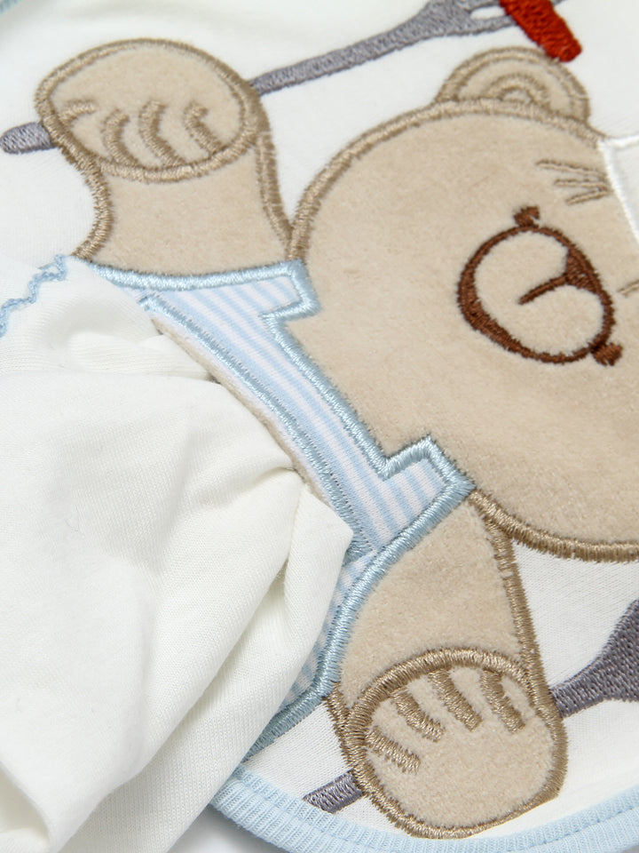 Mamasita Baby Fancy Bib With Face Towel #8065 (W-22)