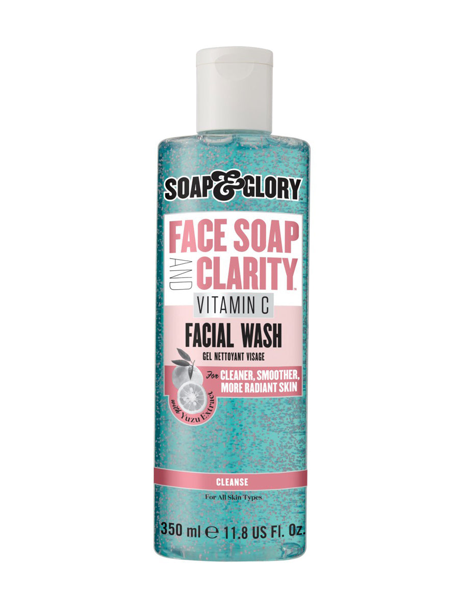 Soap & Glory Face Soap Clarity Vitamin C Facial Wash 350Ml